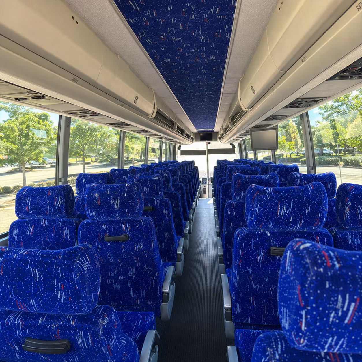 huntington beach employee transportation onboard seating