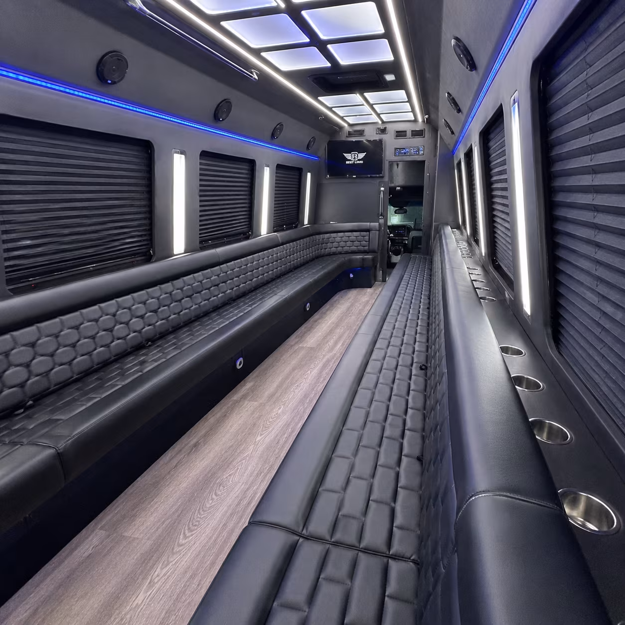 huntington beach party bus rentals inside