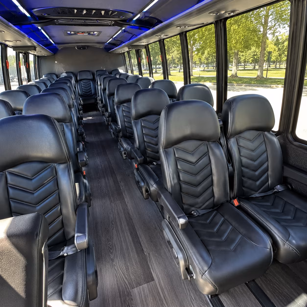 huntington beach prom transportation onboard seating
