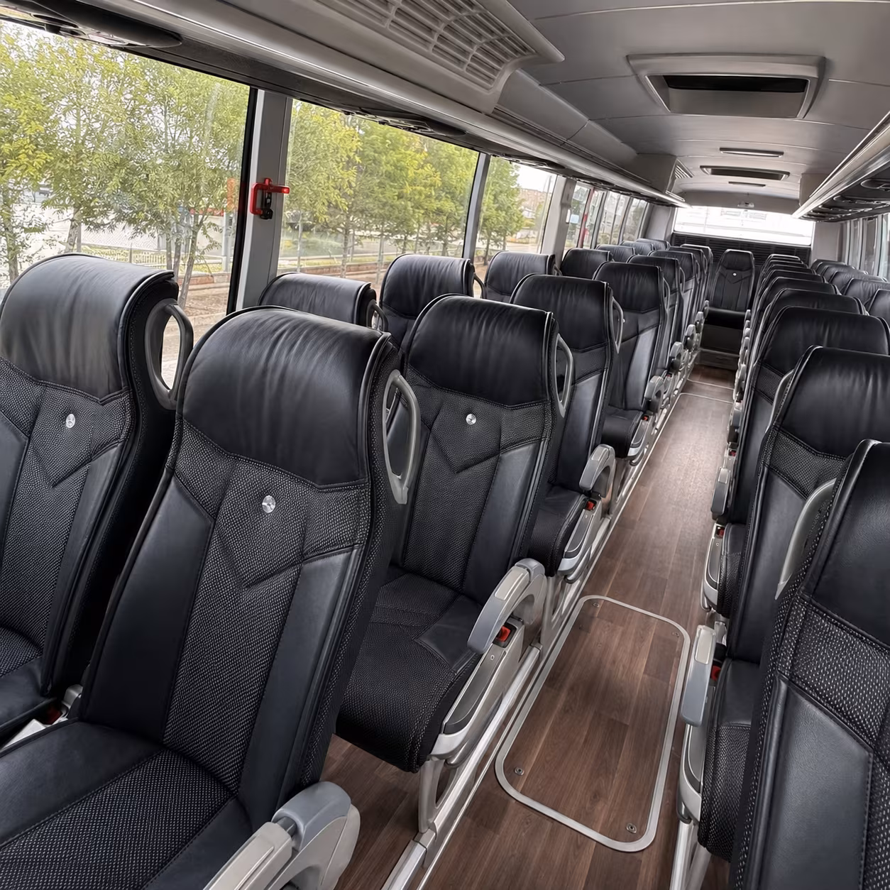 huntington beach school event transportation onboard seating
