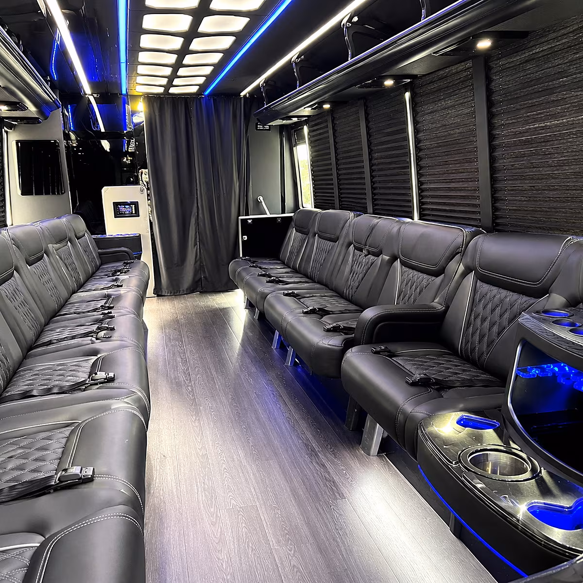 quinceanera sweet 16 party bus rental